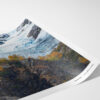 Golden Lullaby of the Glacier Fine Art Print on Hahnemuhle Fine Art Baryta 325.